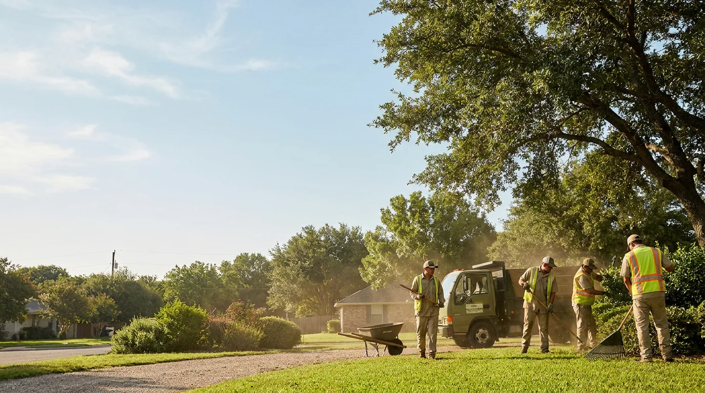 Landscaping in Van Alstyne, TX near me